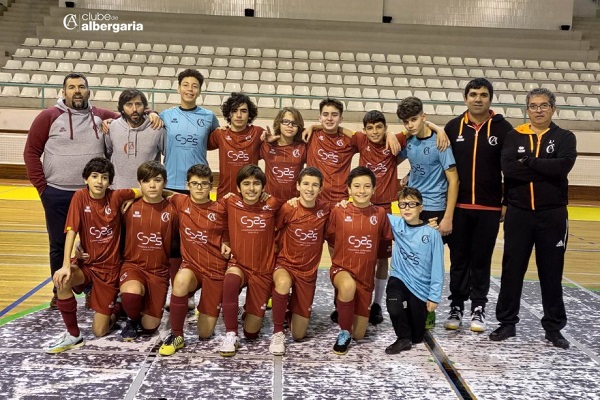 O Clube de Albergaria é Campeão Distrital de Infantis de Futsal.